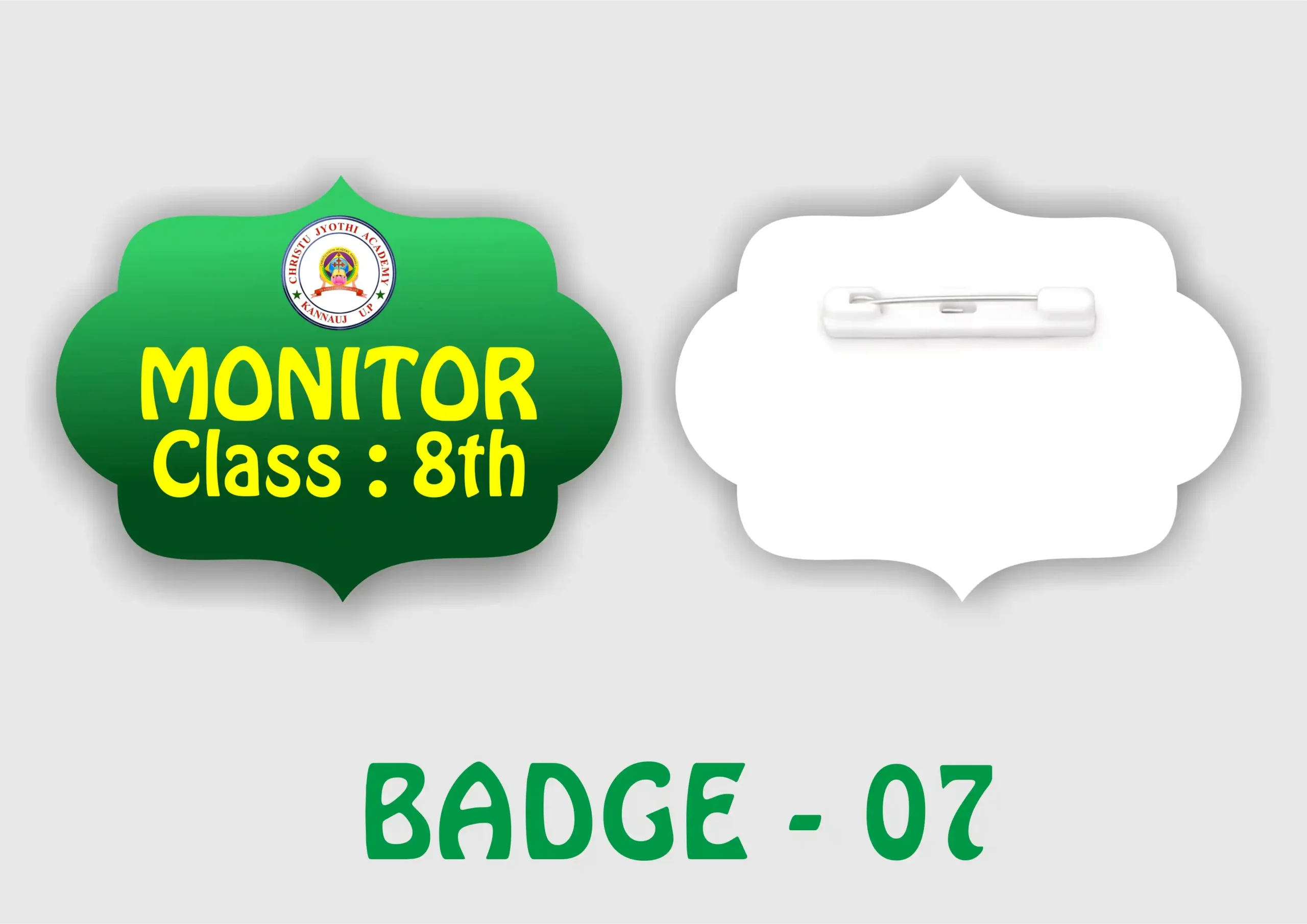 BADGE - 07 ACRYLIC BADGE - 07 - Image 1