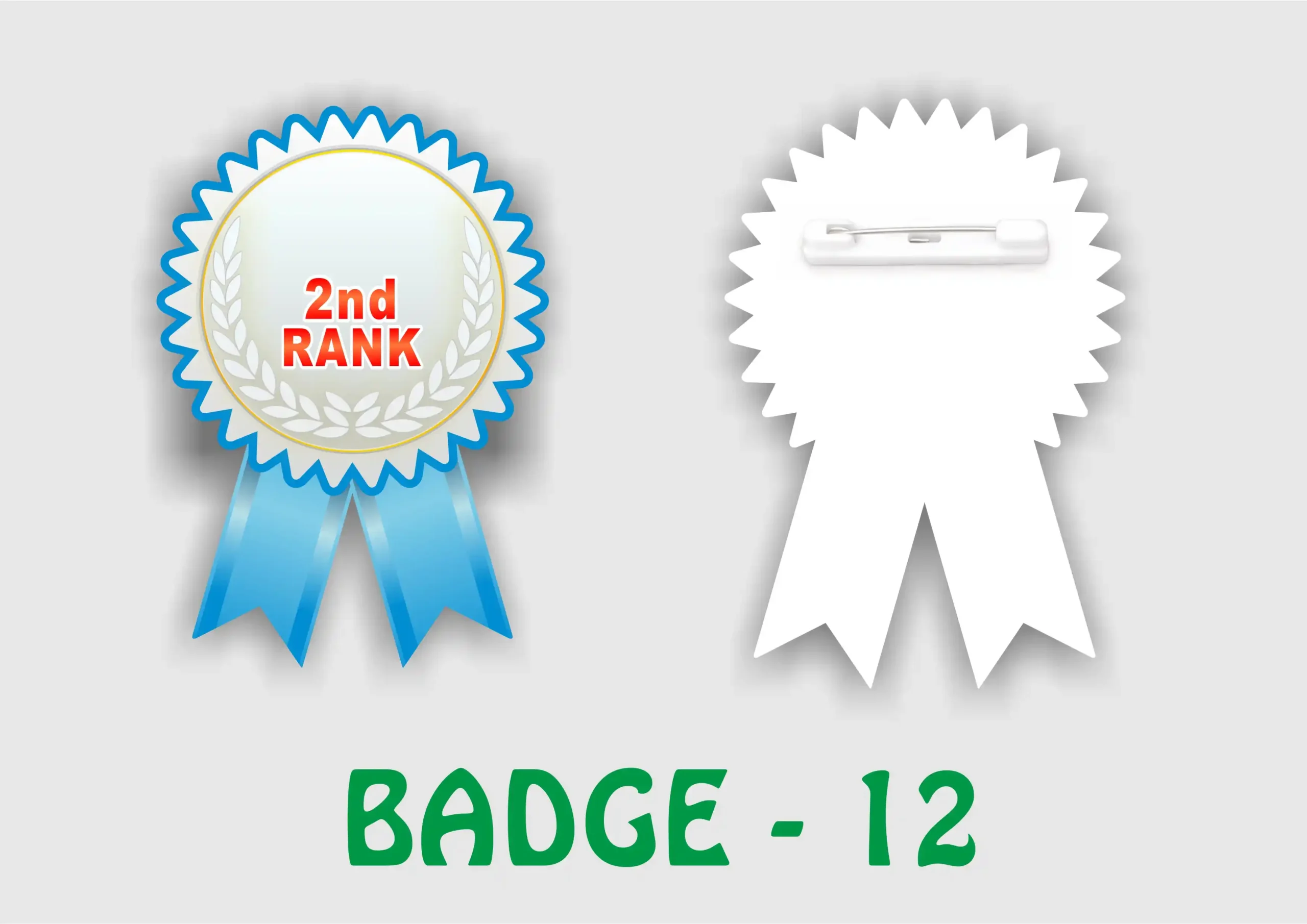 BADGE - 12 ACRYLIC BADGE - 12 - Image 1
