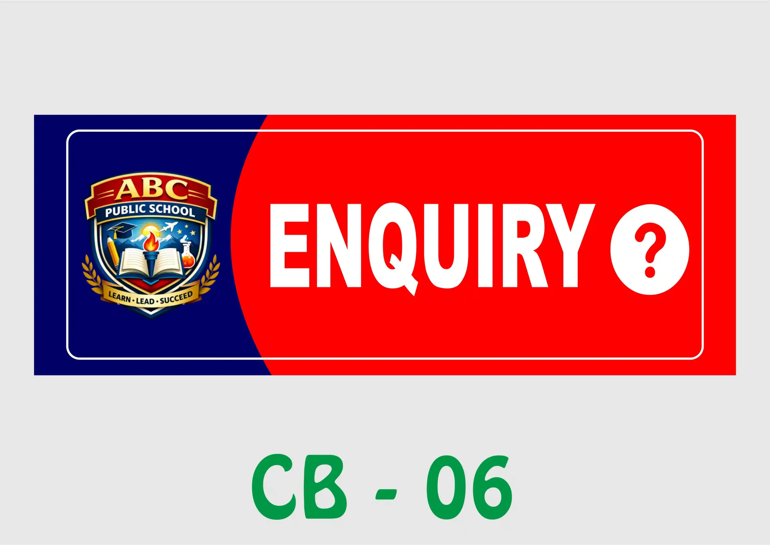 CB - 06 Wall Name Plate - Enquiry - Image 1