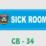 Wall Name Plate - Sick Room