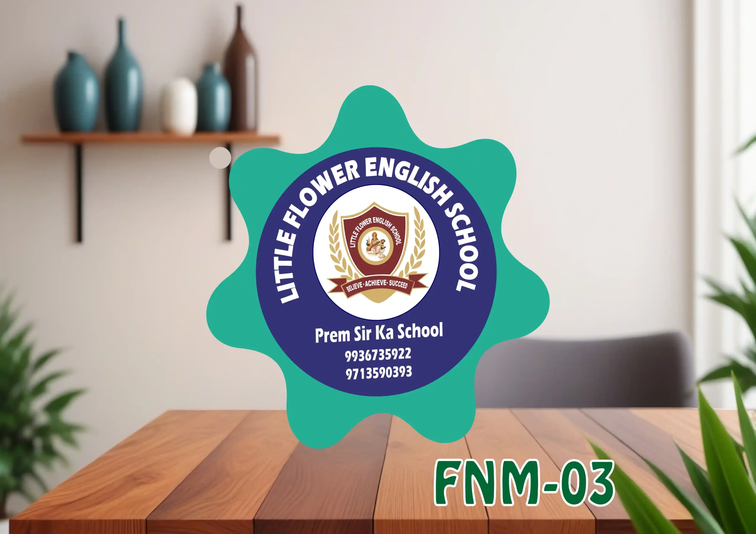 FNM03- 1 Customised Printed Medal - FNM03 - Image 1