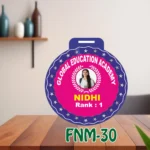 Customised Printed Medal - FNM30