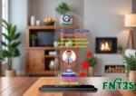 Customised Printed Trophy - FNT35