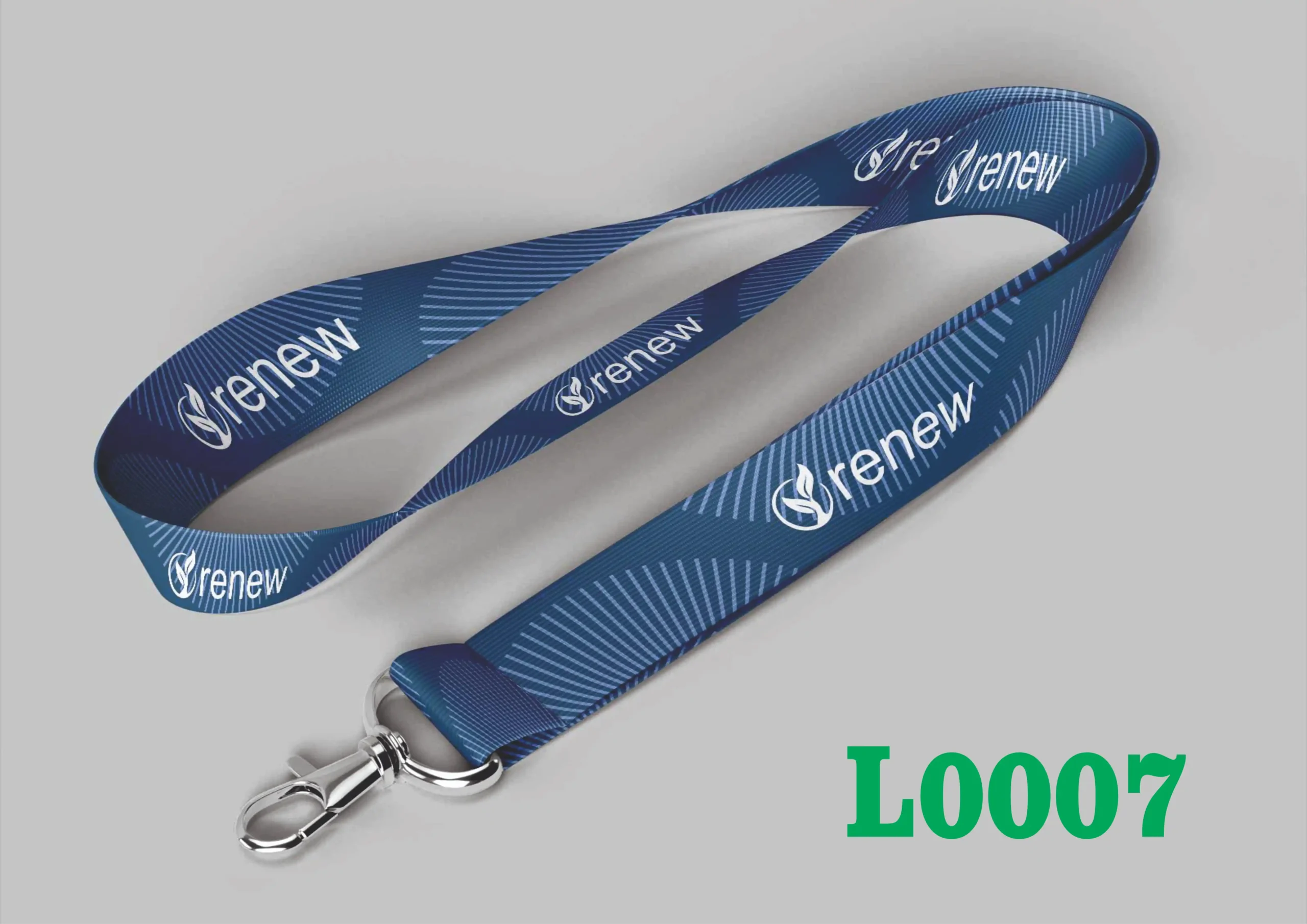 L0007 Digital Lanyard Template L0007 - Image 1