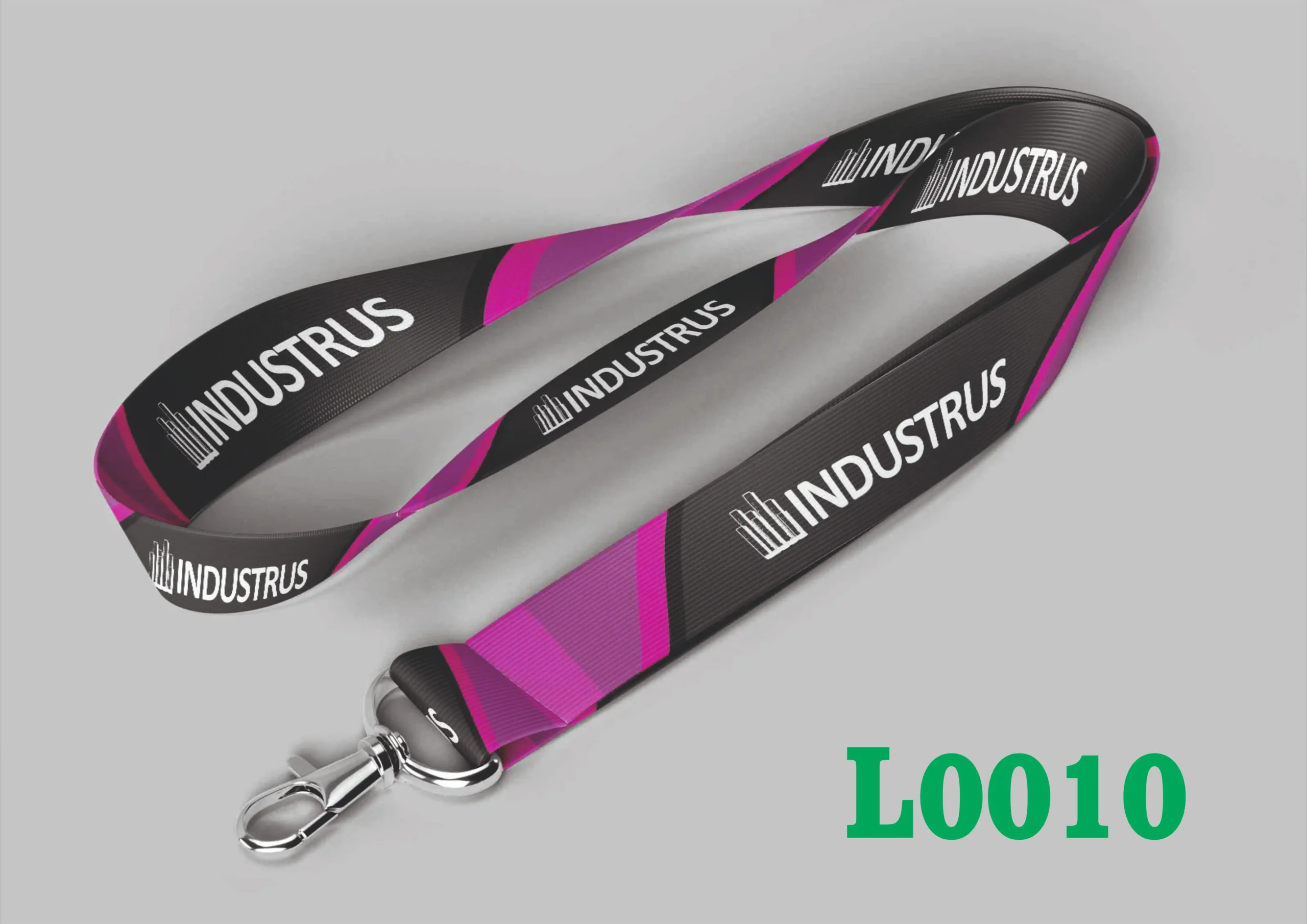 L0010 Digital Lanyard Template L0010 - Image 1
