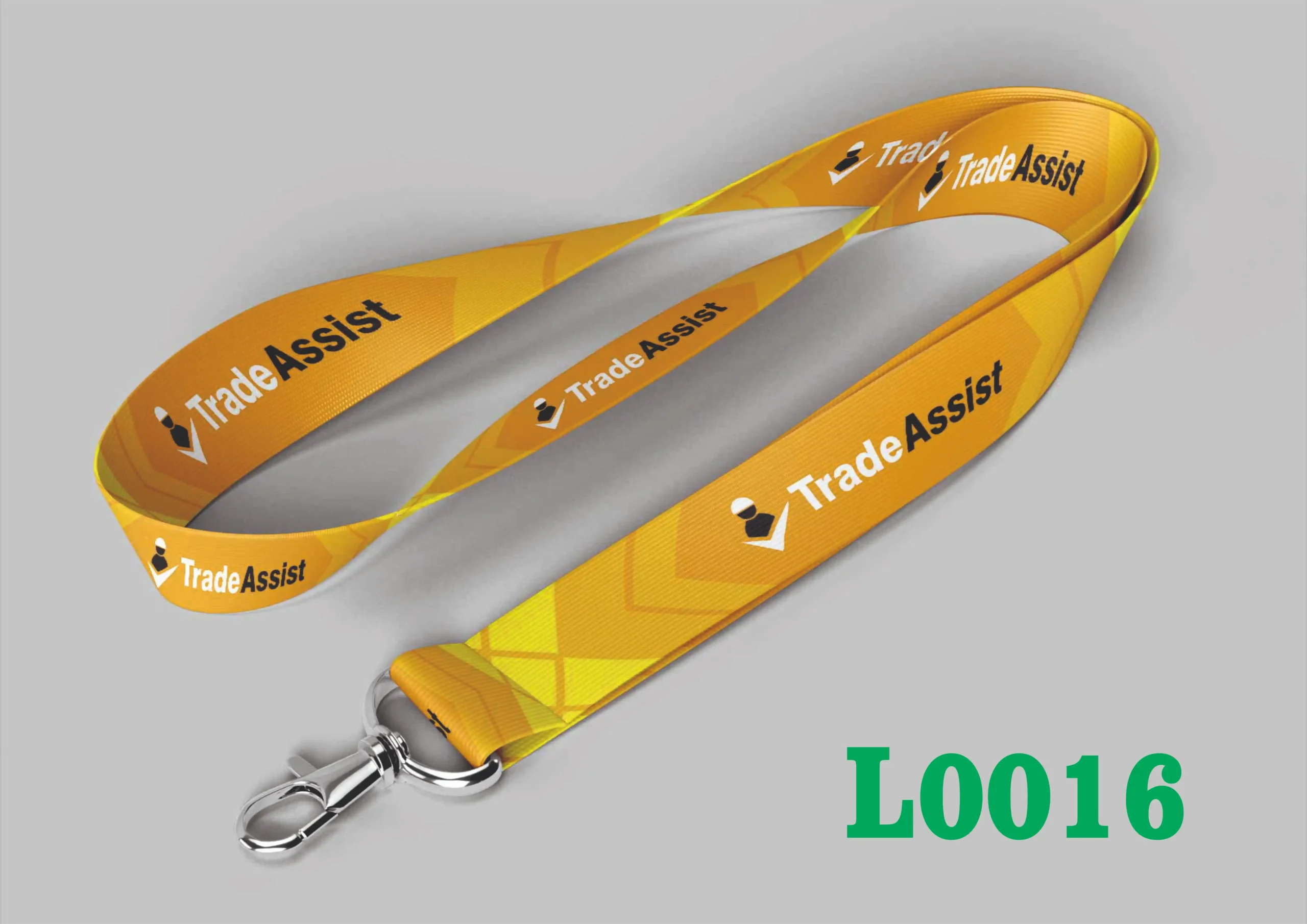 L0016 Digital Lanyard Template L0016 - Image 1