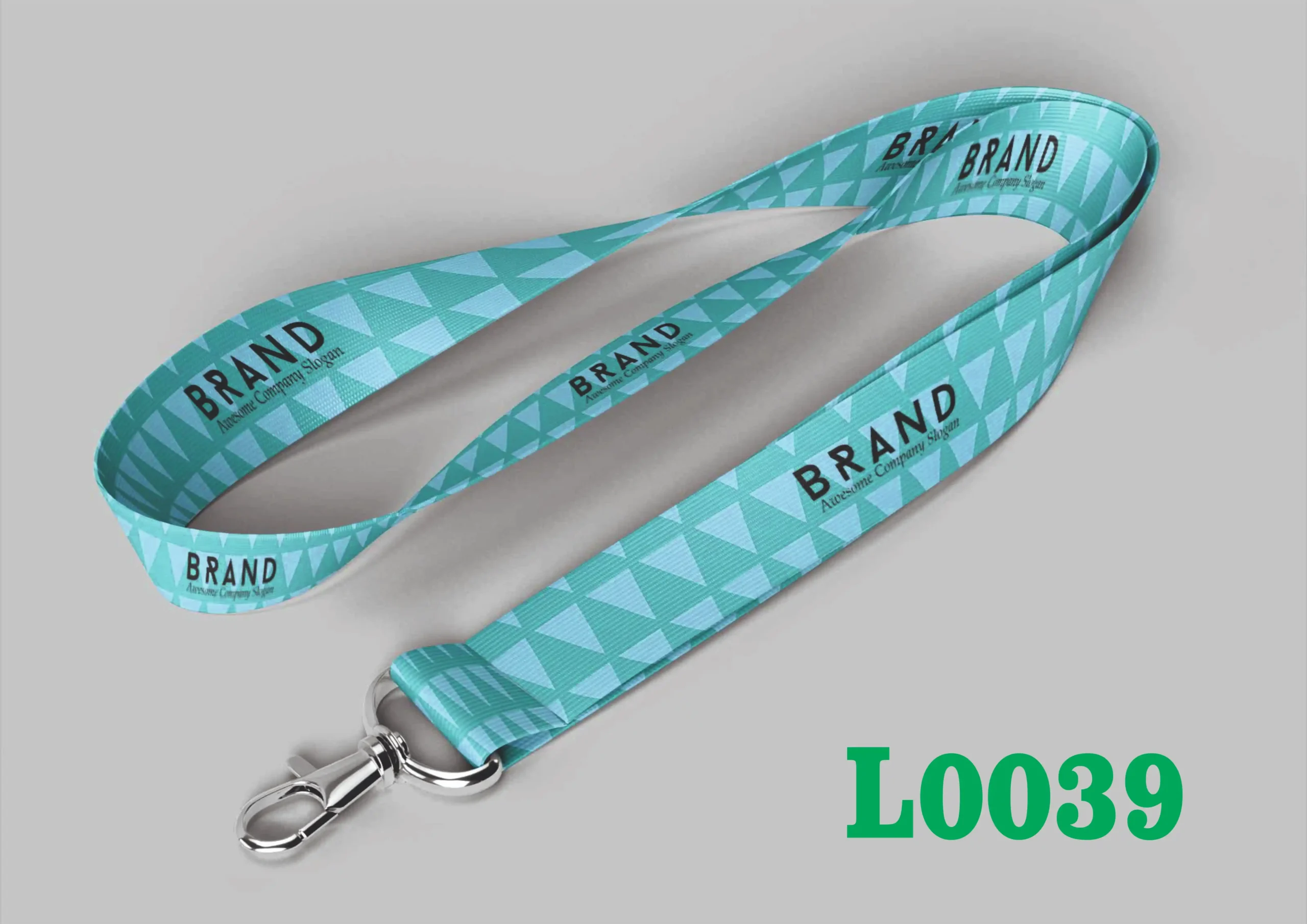 L0039 Digital Lanyard Template L0039 - Image 1