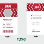 ID Card - TEM001