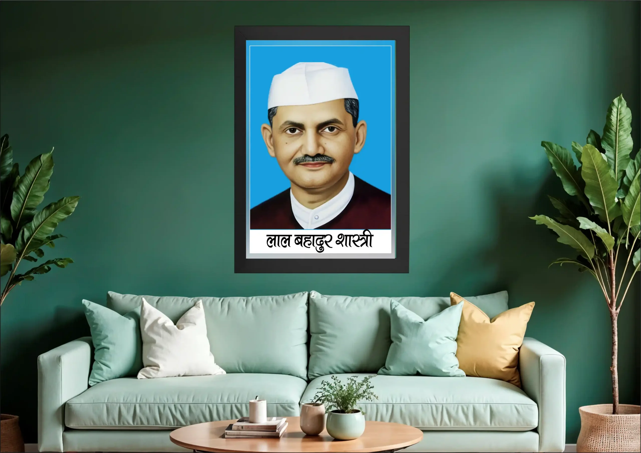 LAL BAHADUR SHASTRI BK Lal Bahadur Shastri Photo Frame - Image 1