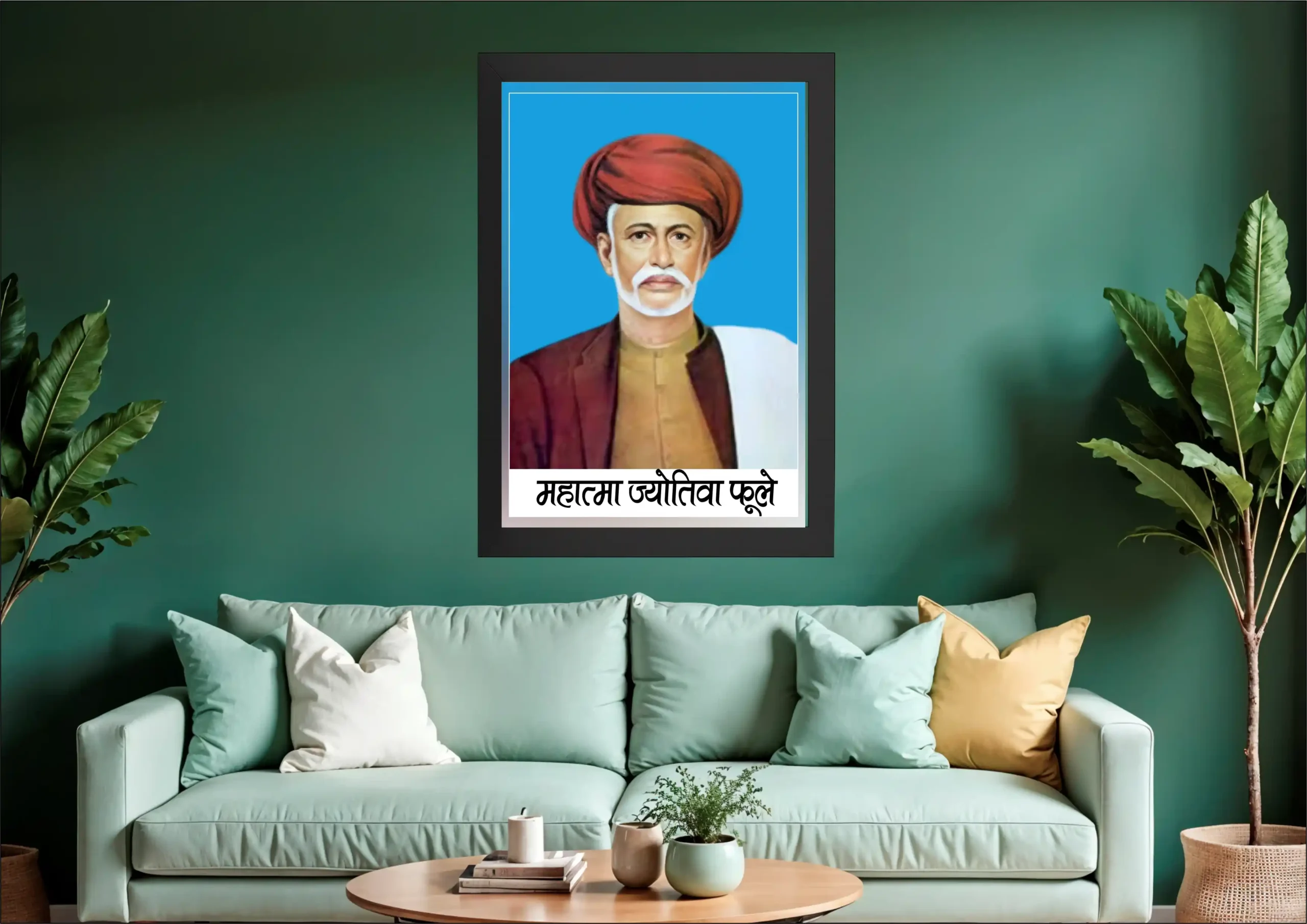 MAHATMA JYOTIVA FOLE BK Mahatma Jyotiba Phule Photo Frame - Image 1